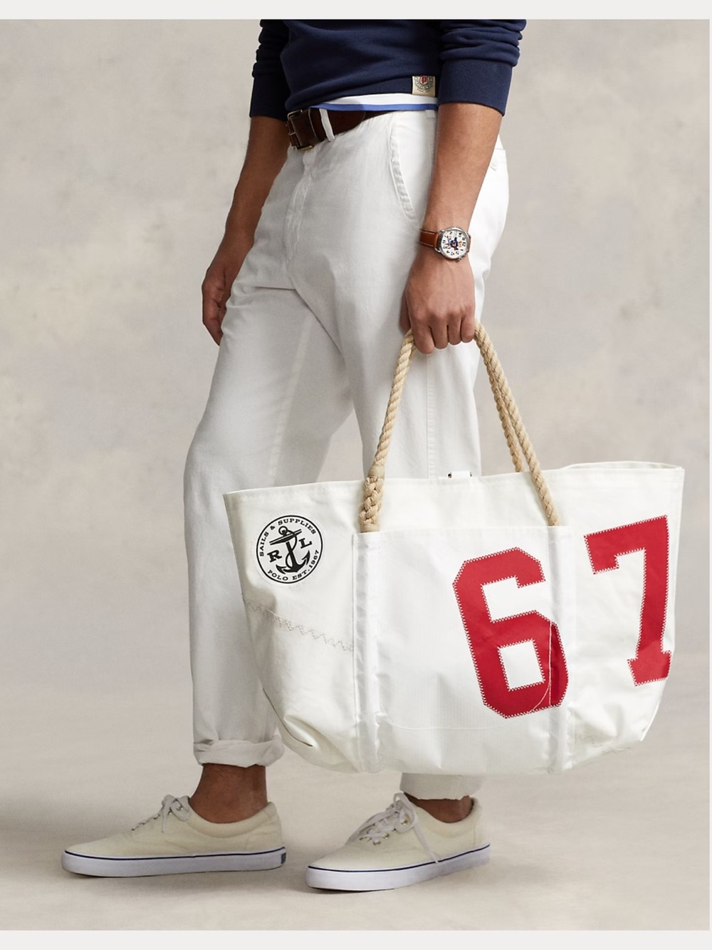 Polo Ralph Lauren Sea Bags x Polo Wharf Tote